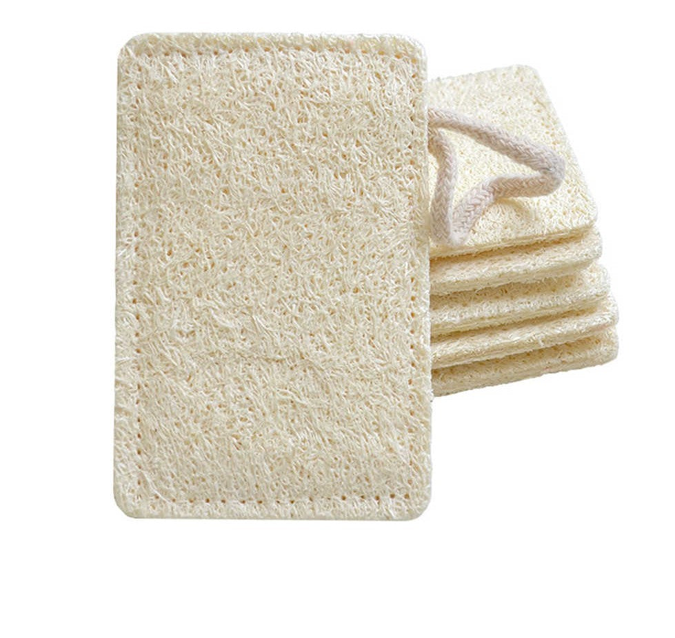 Rectangular Loofah Wash Pad