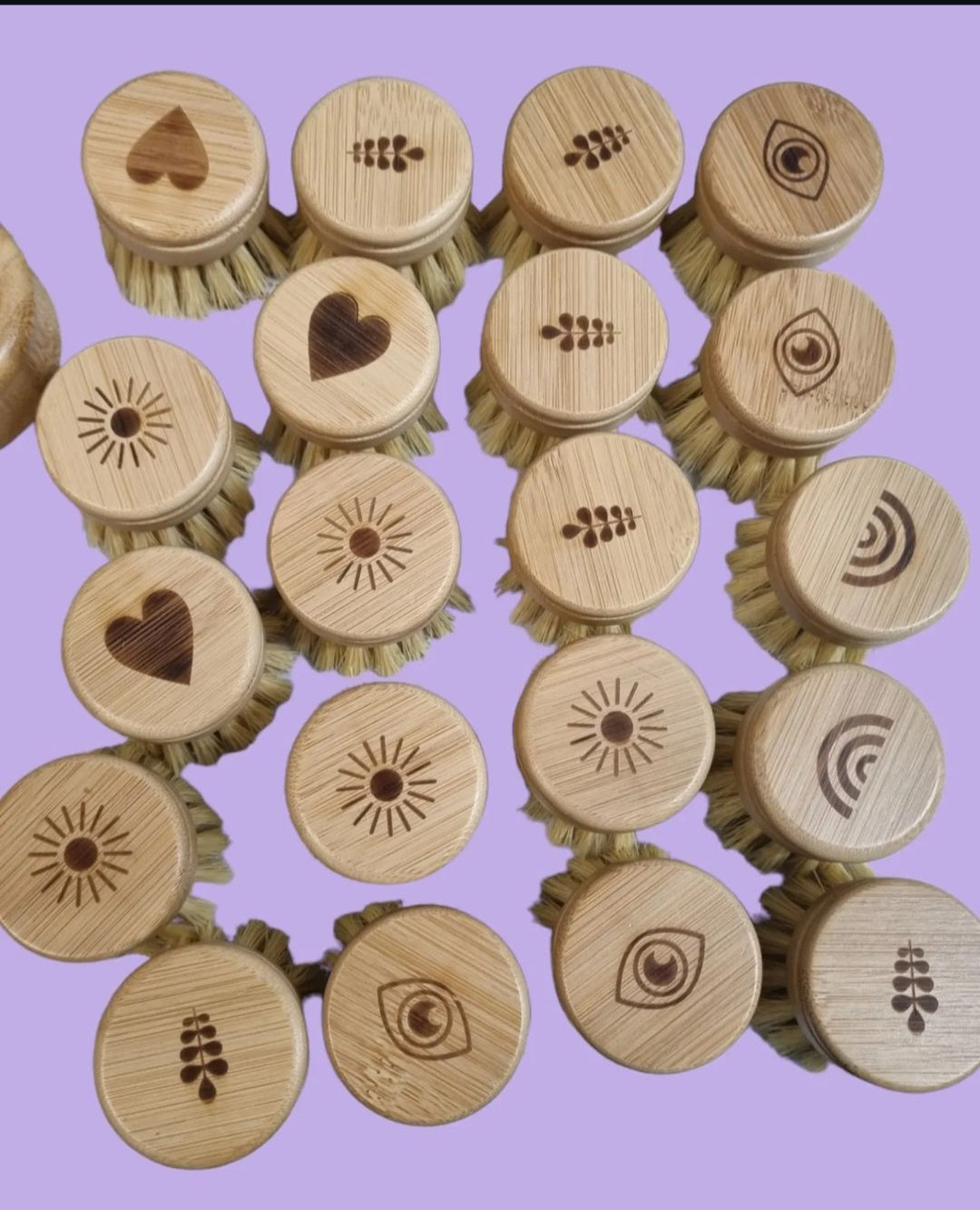 Bamboo Dish Brush - head only